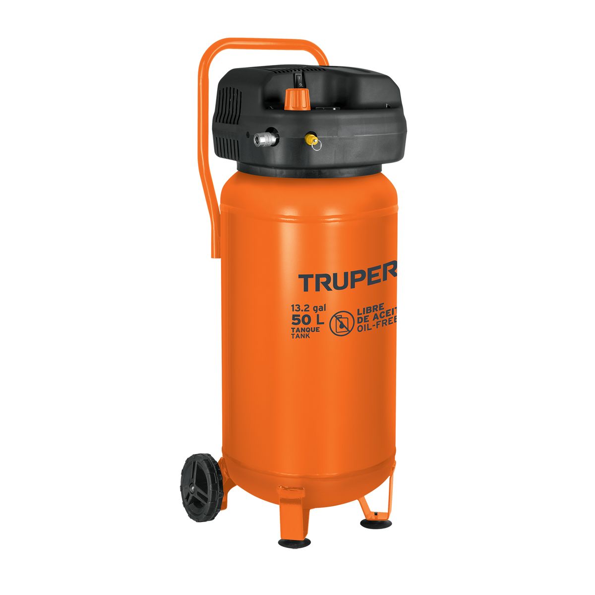 TRUPER - Compresor De Aire 3hp 50l Truper 116 Psi Libre De Aceite