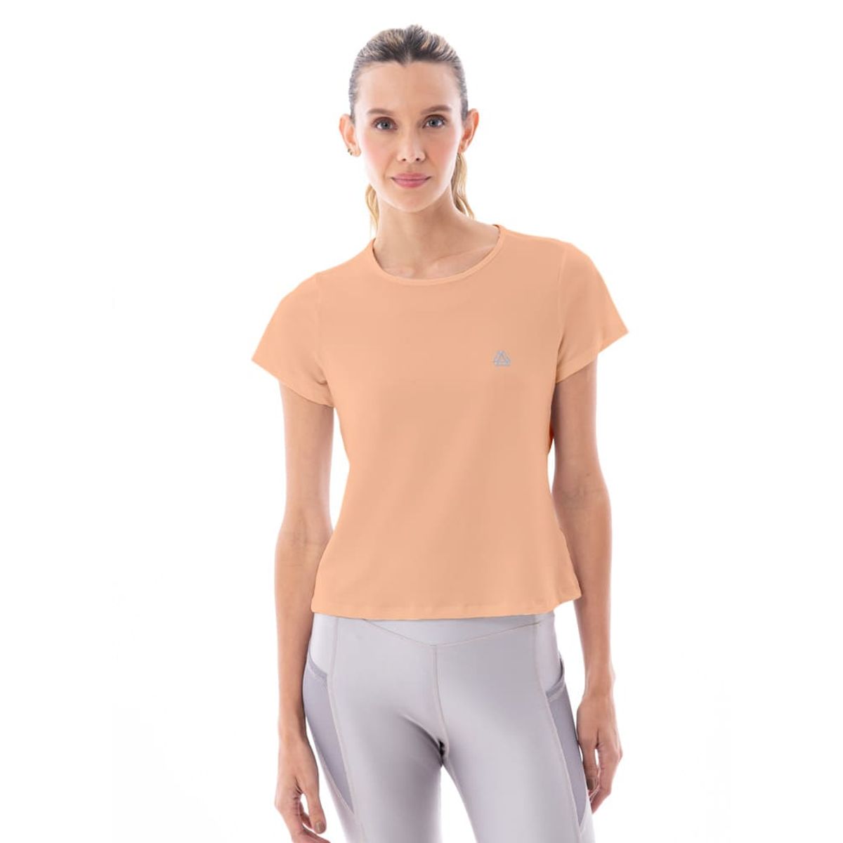 BELIFE - Camiseta manga corta naranja para mujer