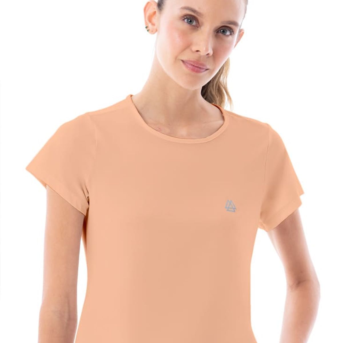 BELIFE - Camiseta manga corta naranja para mujer