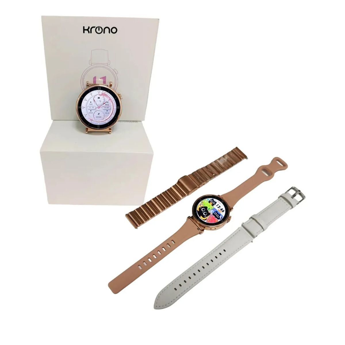 GENERICO - Smartwatch L1 Color Gris con Funciones y Manilla