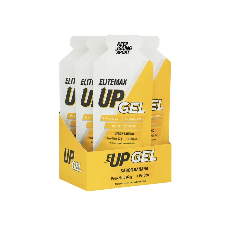 ELITE MAX - Elite Max Gel Energetico X10 Sobres Sabor Banano