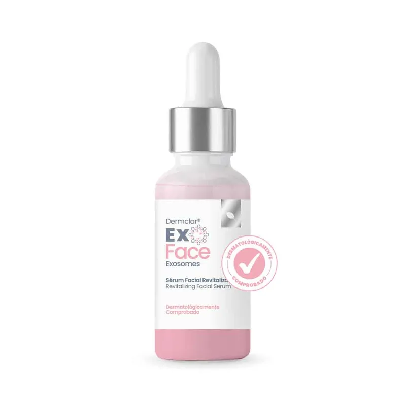 DERM CLAR - Dermclar ExoFace Exosomas vegetales + ADN de Salmón Rejuvenecedor 30ml