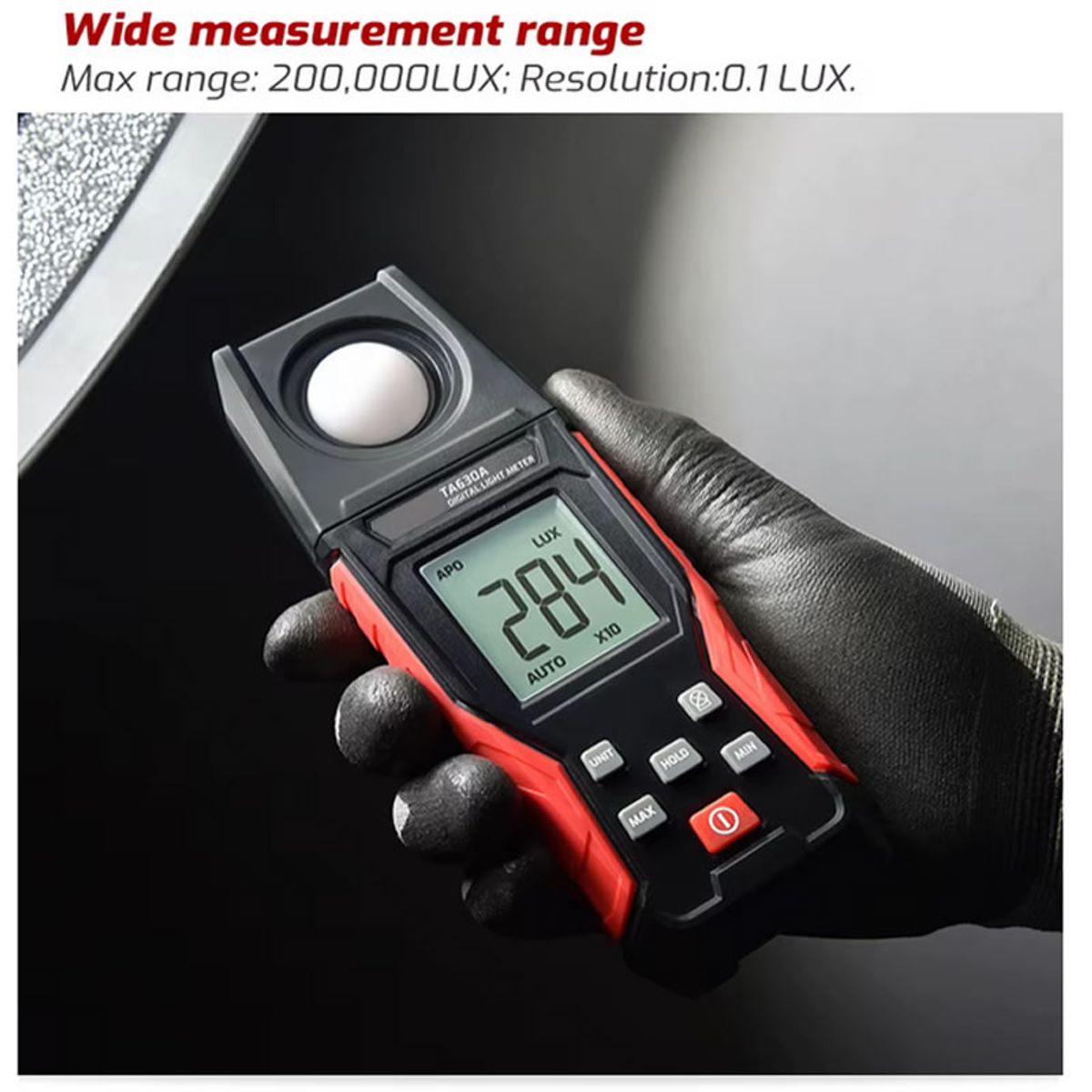 GENERICO - Luxometro Luminometro Fotometro Digital Medidor Luz Lux Test