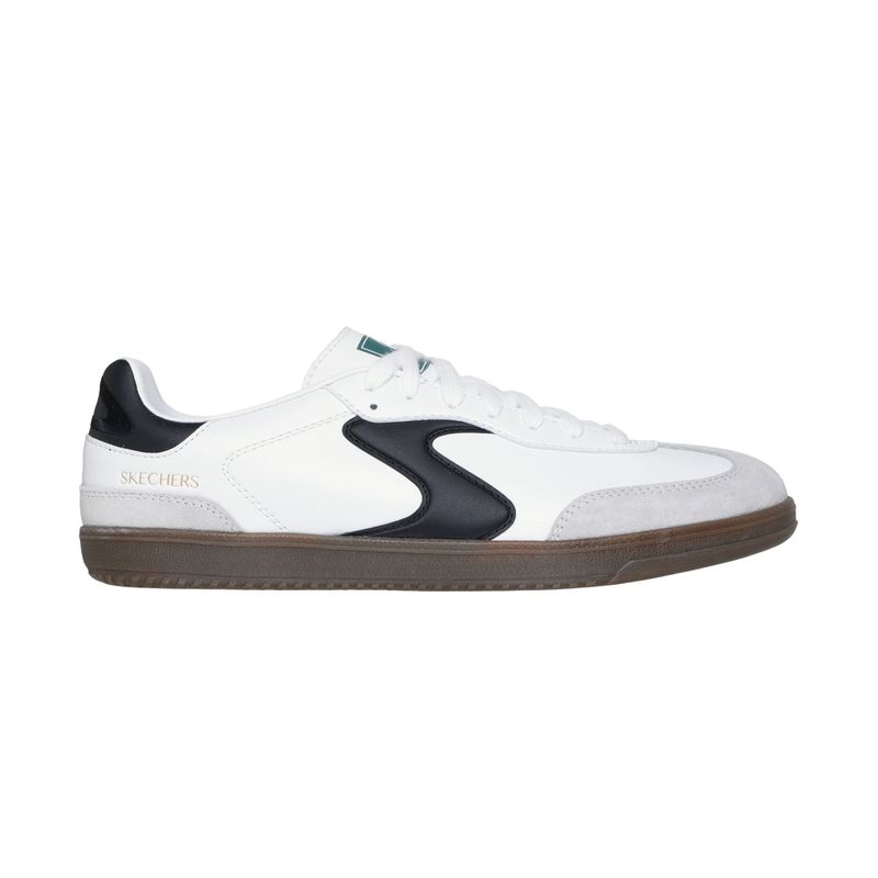 SKECHERS - Tenis Skechers Court Classics para Hombre Hotshot Air-Cooled Blanco Negro