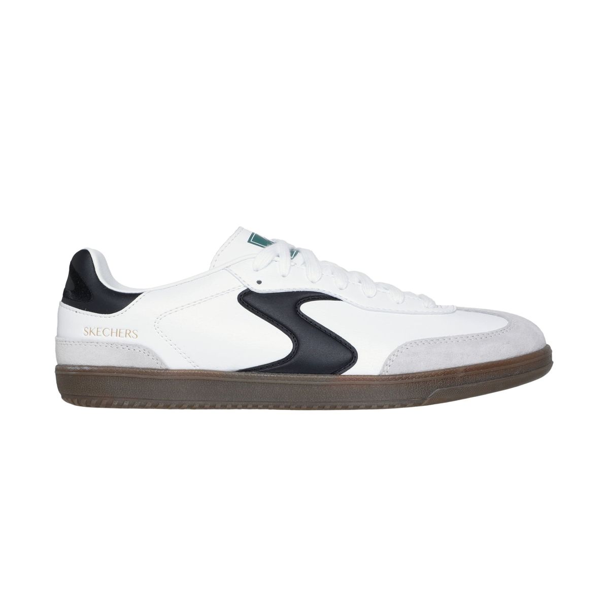 SKECHERS - Tenis Skechers Court Classics para Hombre Hotshot Air-Cooled Blanco Negro