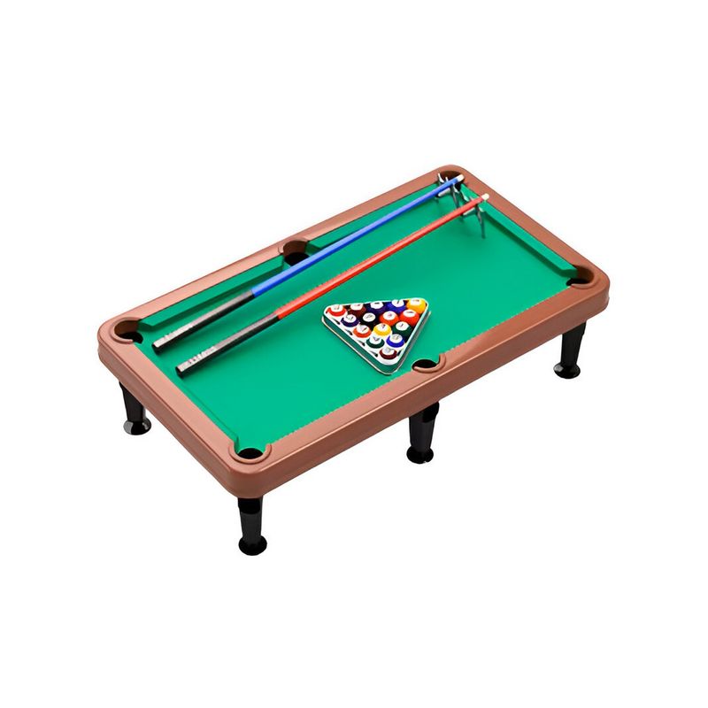 GENERICO - Billar Profesional Juguete Para Niños De Mesa + Accesorios