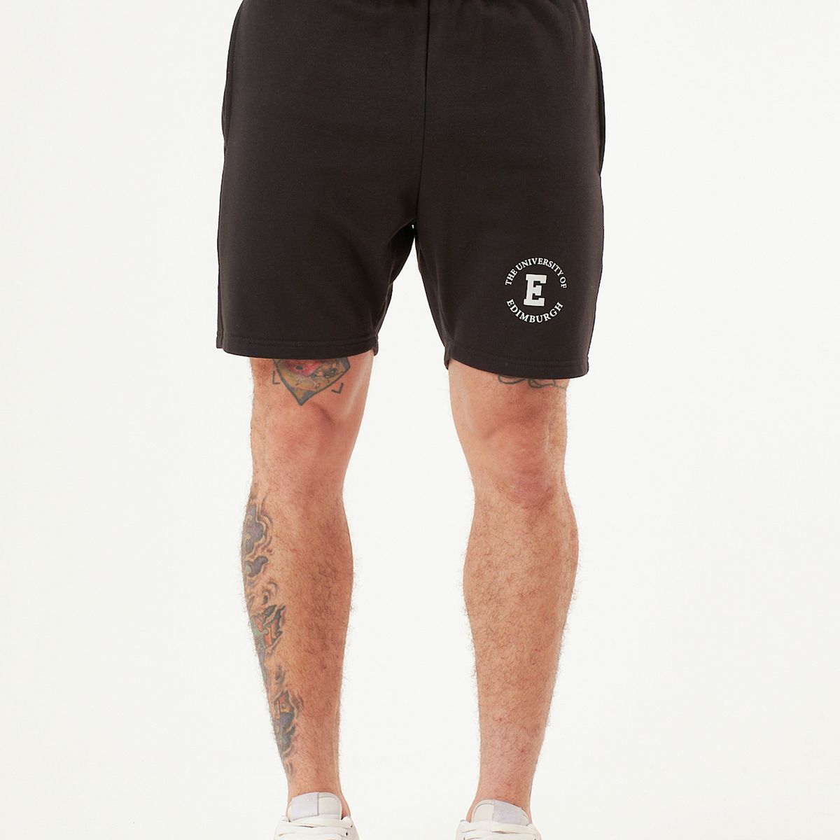 BELIFE - Bermuda estampada negra para hombre