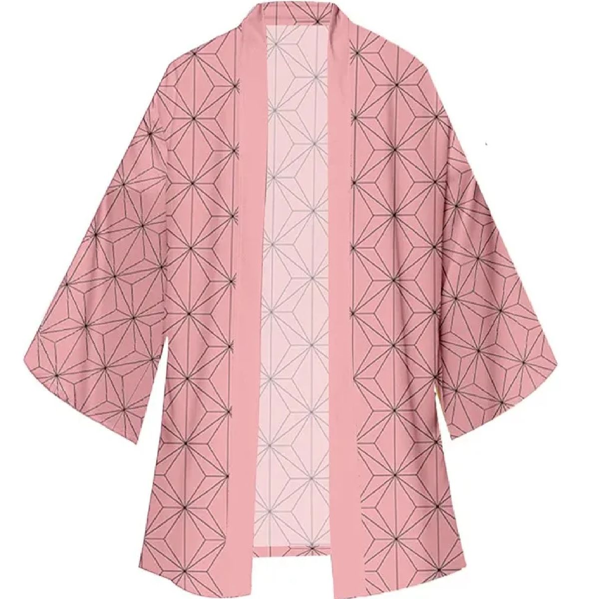 GENERICO - Haori Nezuko Demon Slayer Kimono Casual Niña Adulto Cosplay