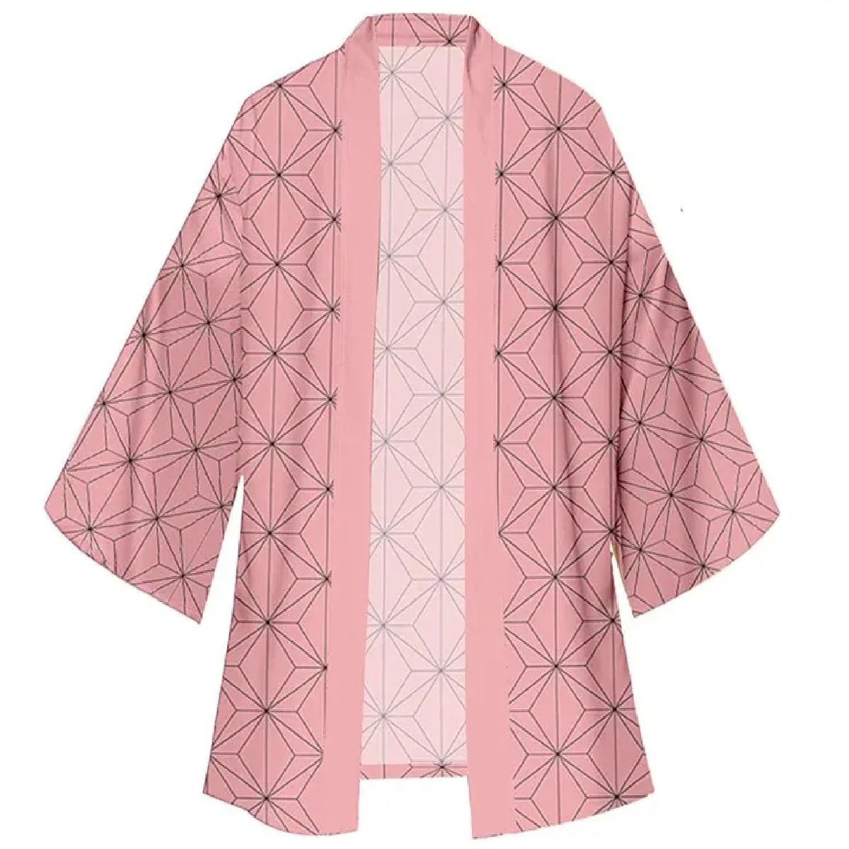 GENERICO - Haori Nezuko Demon Slayer Kimono Casual Niña Adulto Cosplay
