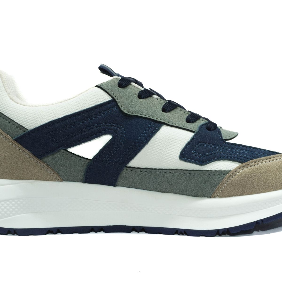 HERREROS - Zapato Hombre Casual -Herreros- Zenith Blanco Azul