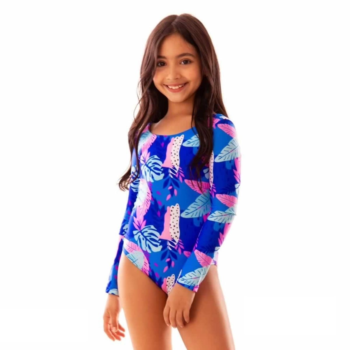 1AMIGO - Trajes de Baño Enterizos con Filtro UV Para Niñas