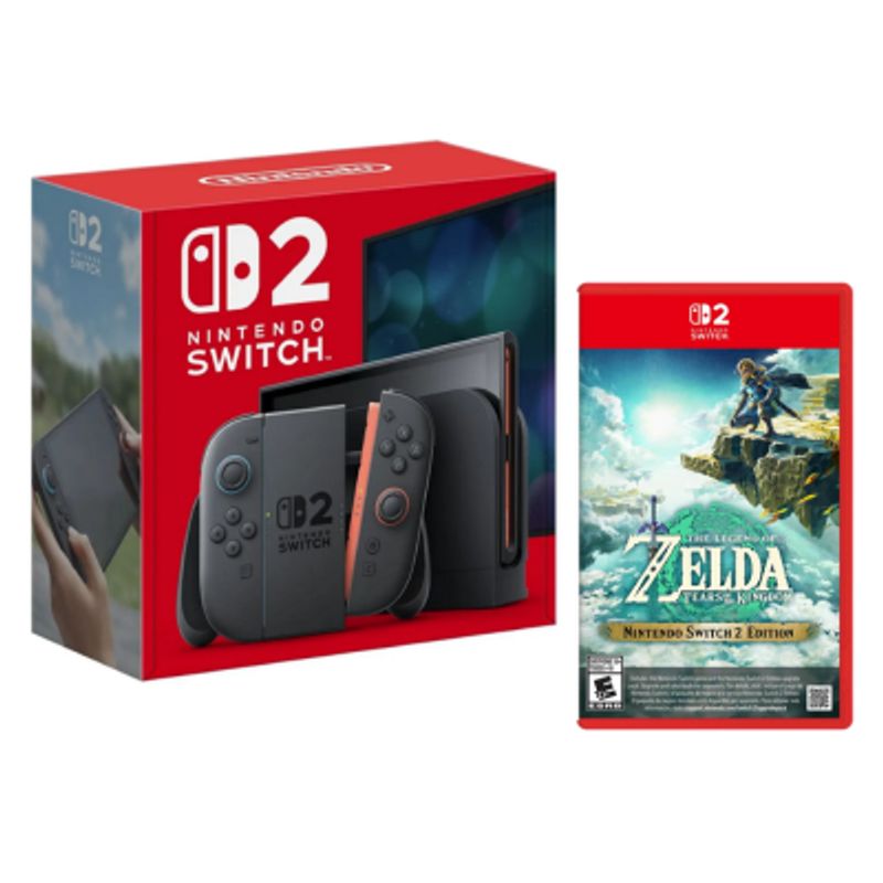 NINTENDO SWITCH - Consola Nintendo Switch 2 + Juego Tears of the Kingdom