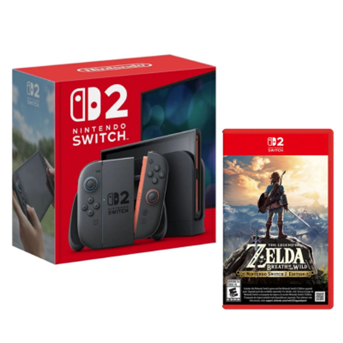 NINTENDO - Consola Nintendo Switch 2 Con Juego The Legend of Zelda Breath of the Wild