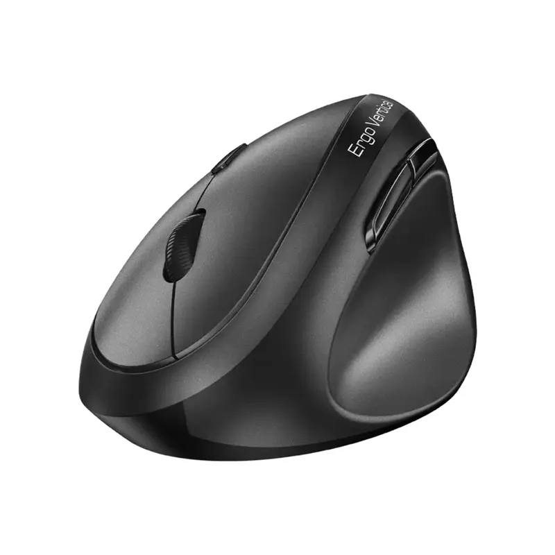 GENIUS - Mouse Vertical Inalámbrico Genius Ergo 8350S, 6 Botones, Blk