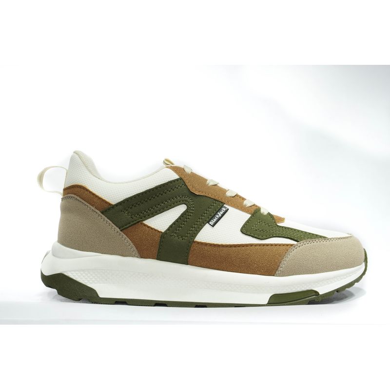 HERREROS - Zapato Hombre Casual -Herreros- Zenith Verde Beige