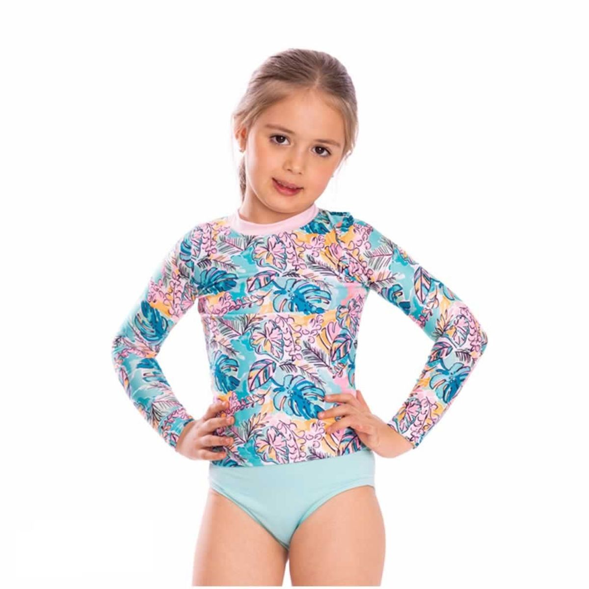 1AMIGO - Trajes de baño Dos Piezas con Filtro UV Para Niñas