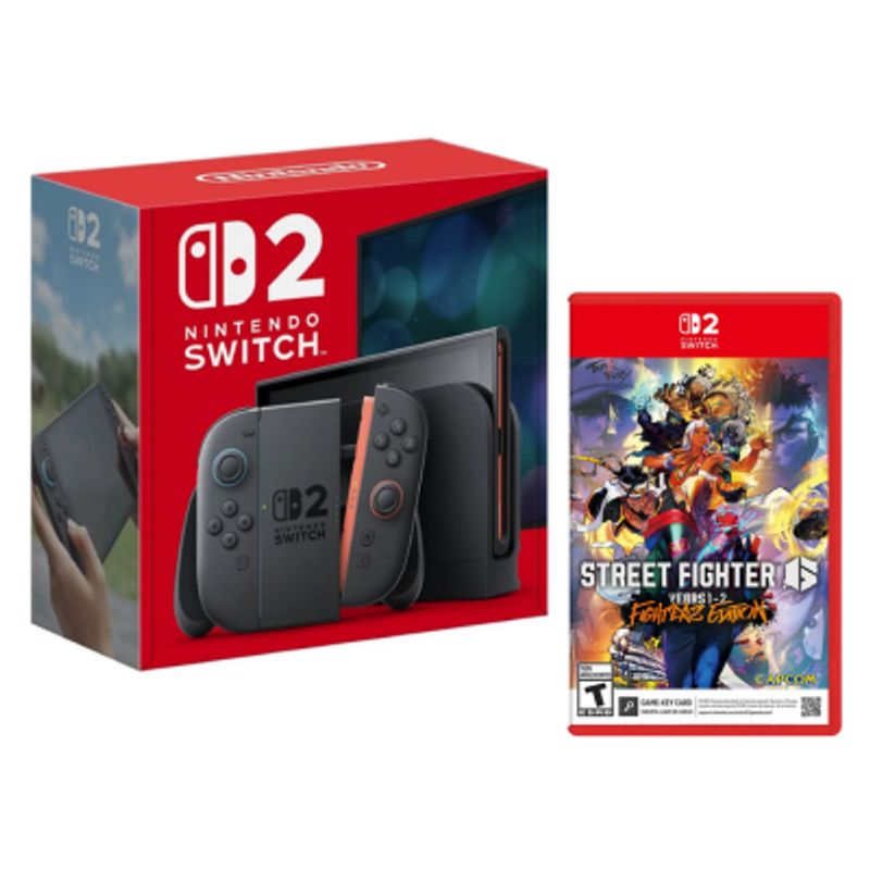 NINTENDO SWITCH - Consola Nintendo Switch 2 + Street Fighter 6