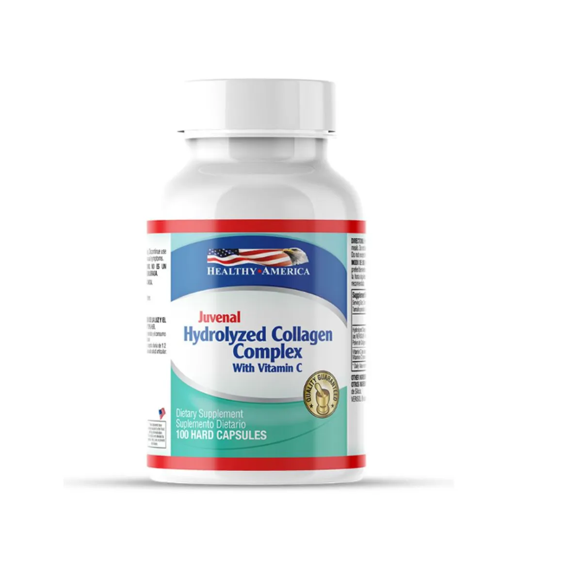 HEALTHY AMERICA - COLAGENO HIDROLIZADO COMPLEX + VITAMINA C X 100 CAPSULAS