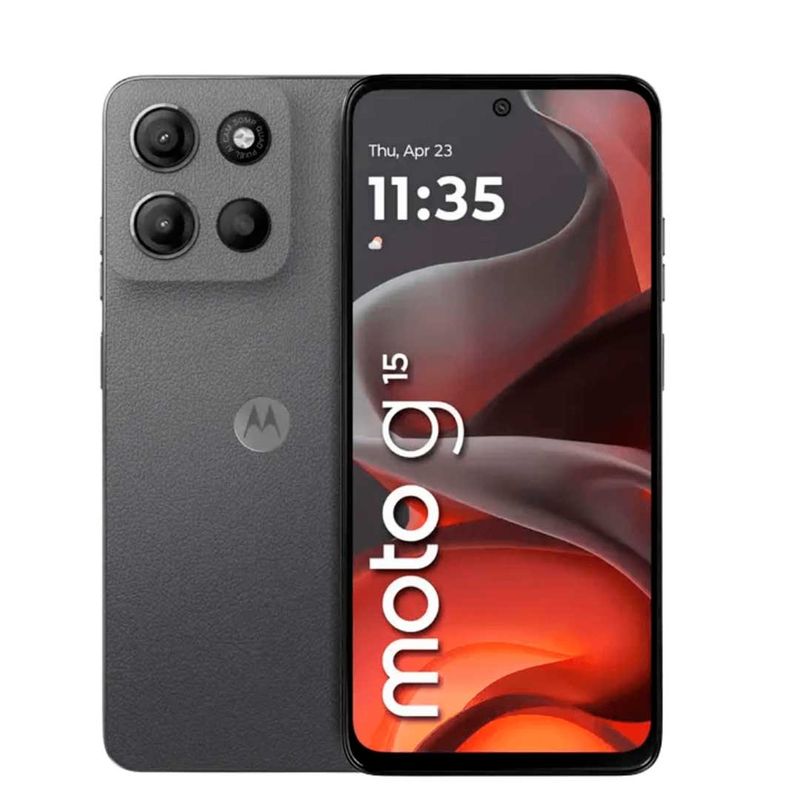 MOTOROLA - Celular Motorola G15 128GB 4GB Gris