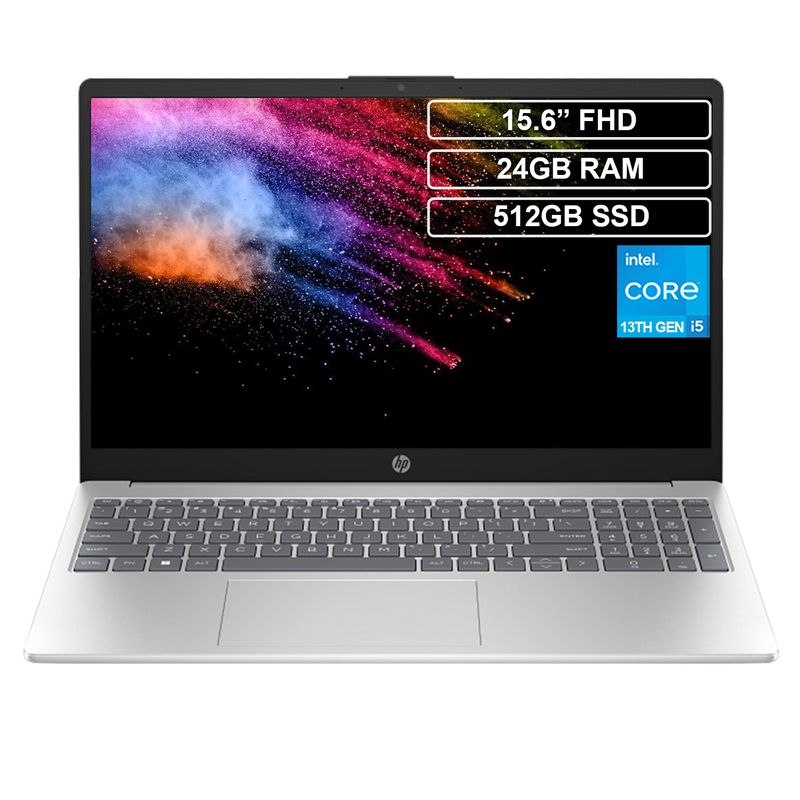 HP - Portátil HP 15-fd0030la Core i5 1334U 24GB 512GB FHD 15.6