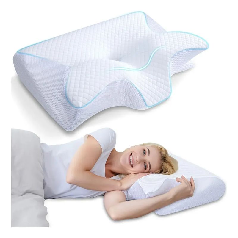 GENERICO - Almohada Ortopédica Cervical Alivia Dolores Cuello