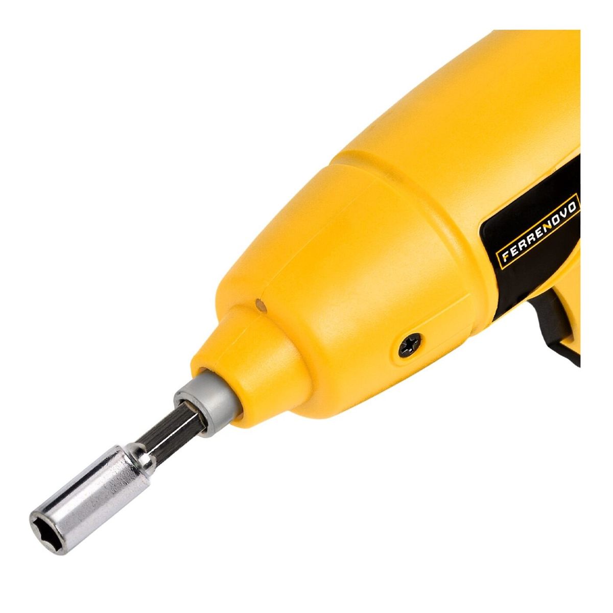 FERRENOVO - Destornillador Inalámbrico Ferrenovo con Carga USB + 10 Puntas