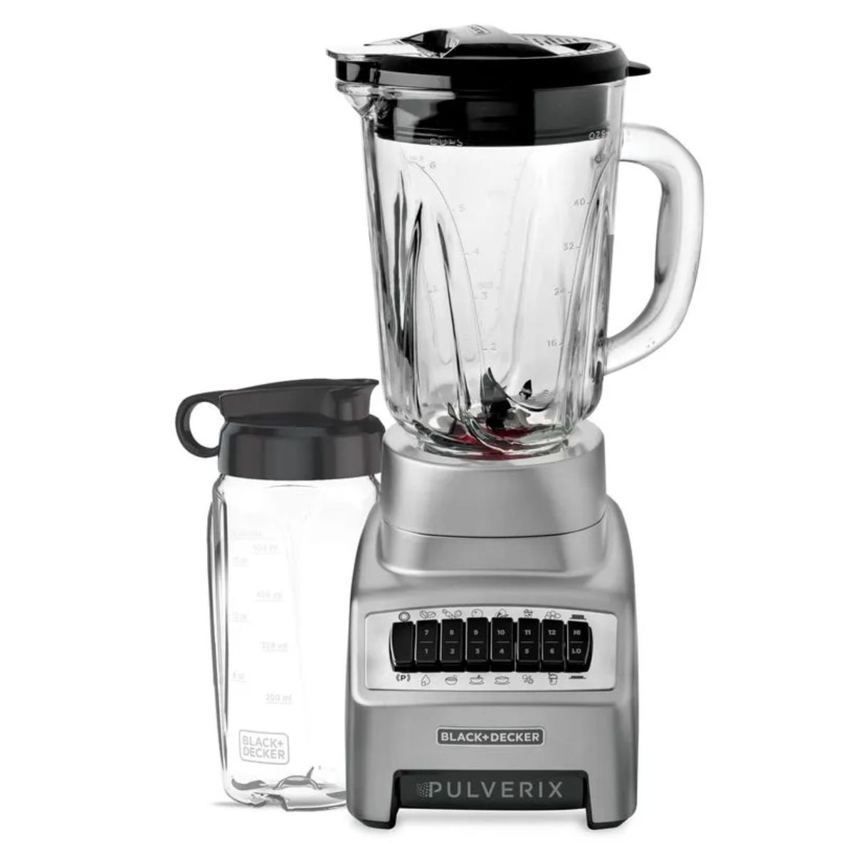 BLACK+DECKER - Licuadora Black+Decker Pulverix de 700 Watts 6 Cuchillas