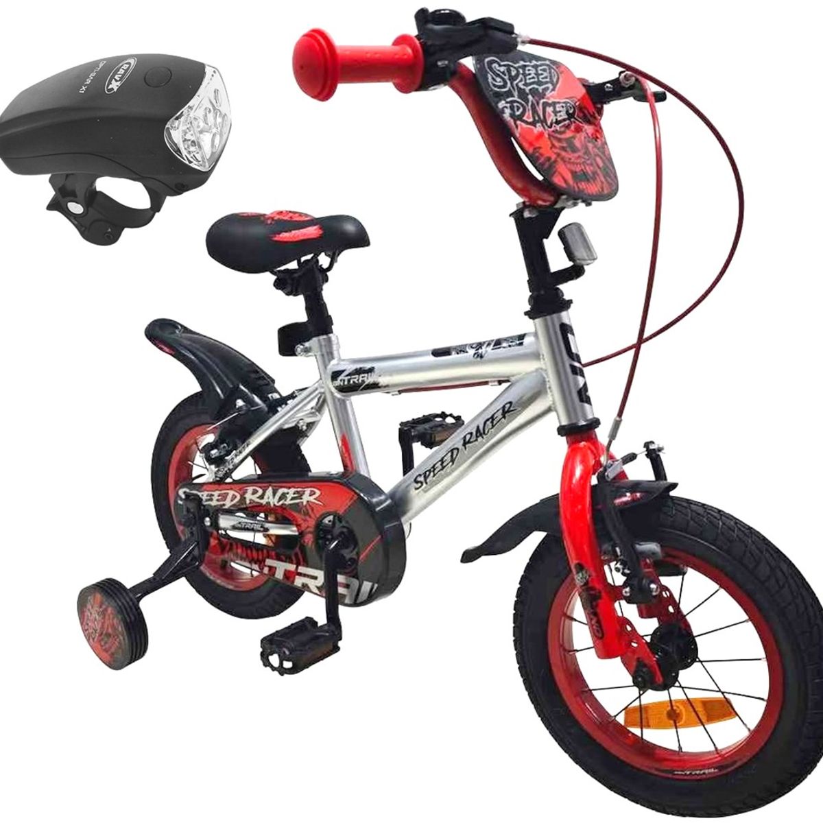 ONTRAIL - Bicicleta Niño Niña Ontrail Rin 12 Accesorios Ruedas Auxilia