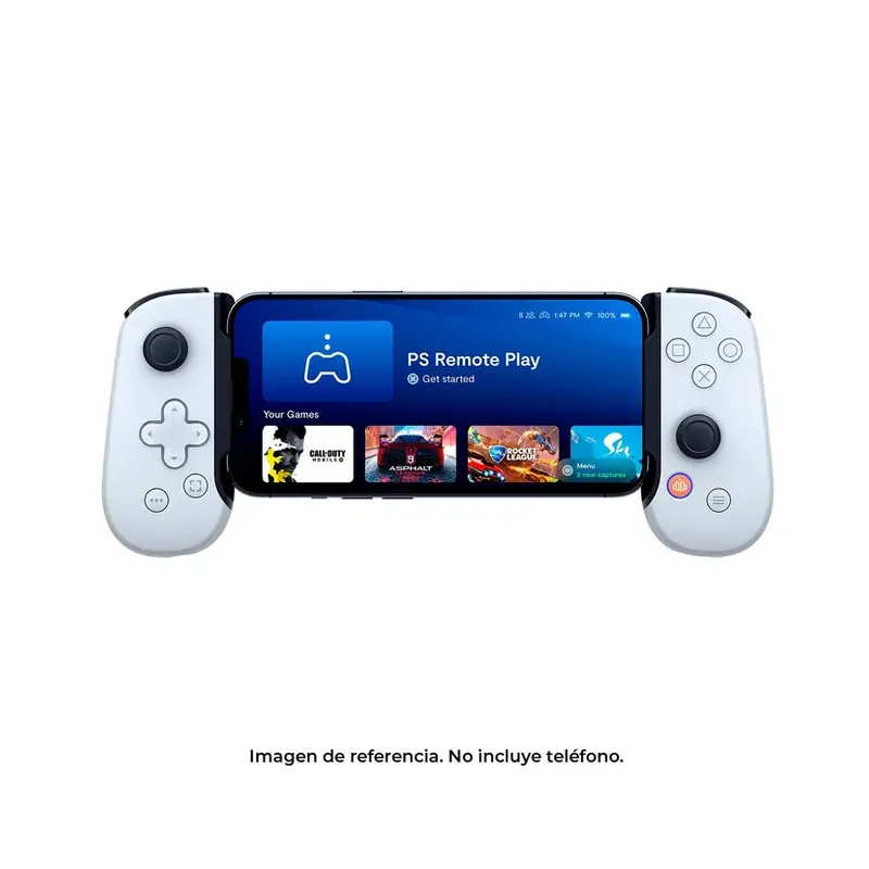 SONY - BACKBONE One para Teléfonos iPhone 11 al 14 Blanco Edición PLAYSTATION puerto Lightning