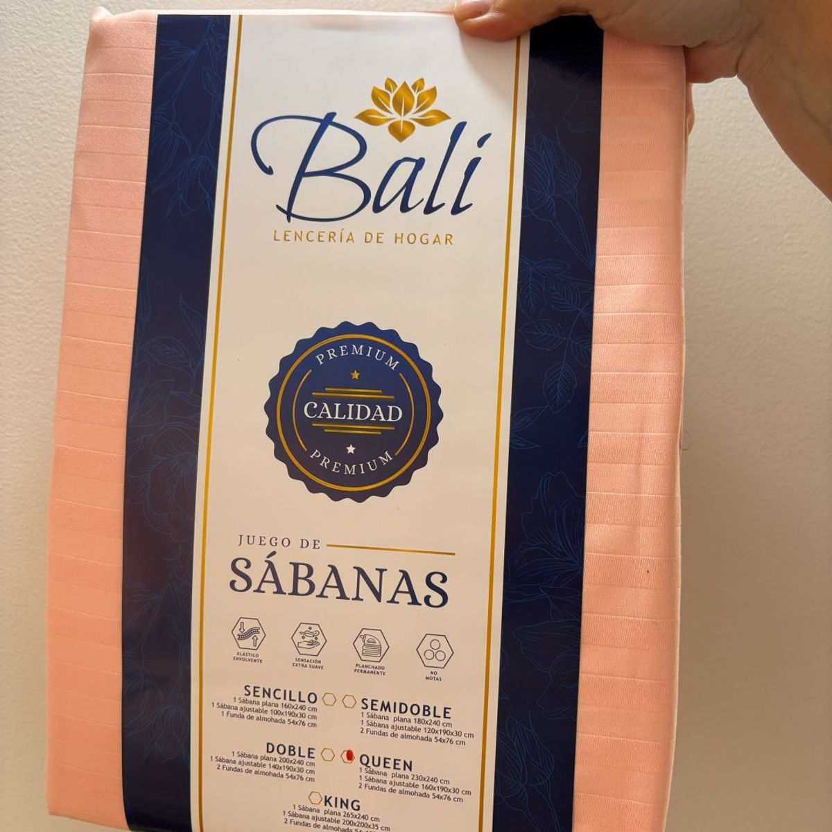 BALI - Sabanas Cama Sencilla Palo de Rosa  Calidad Premium
