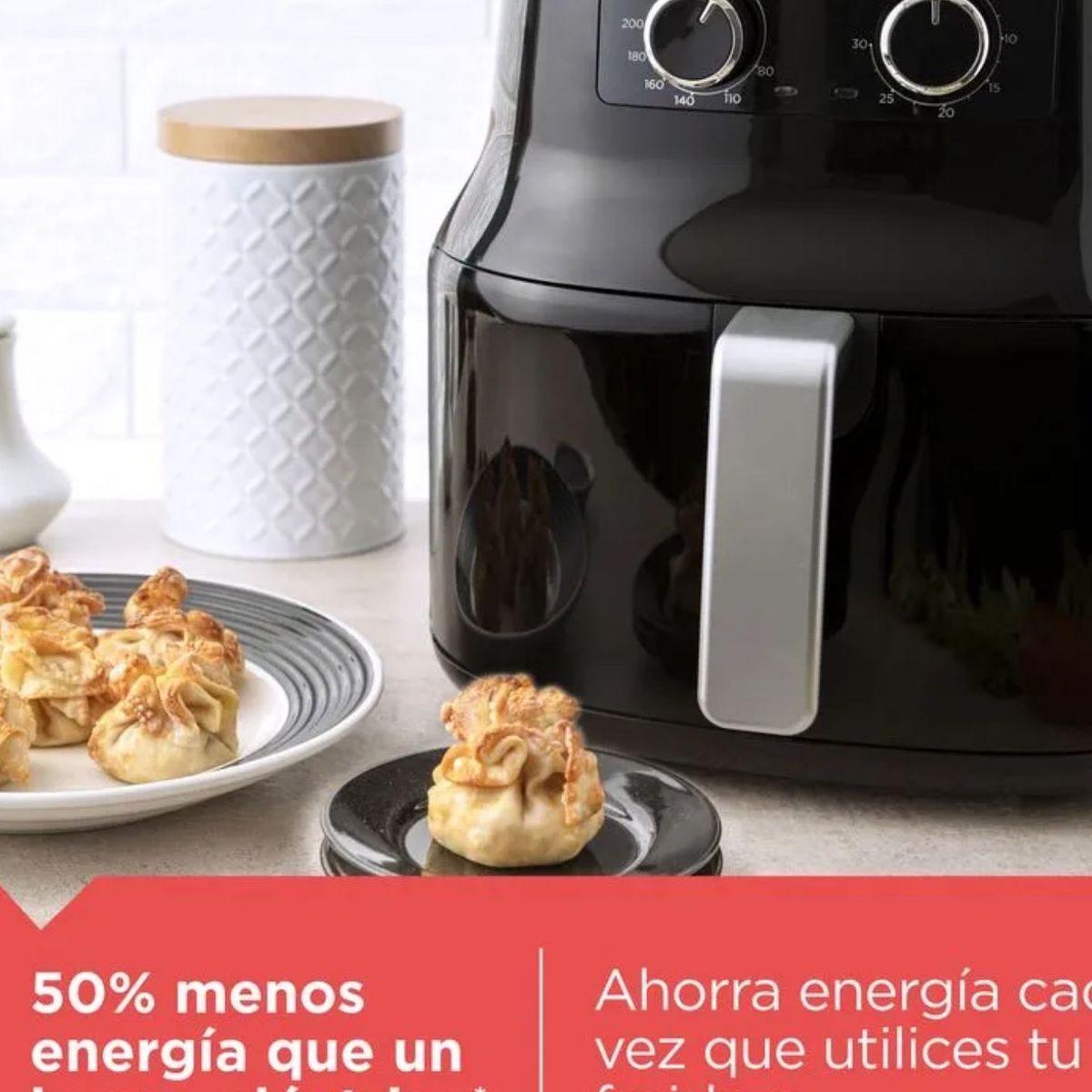 BLACK+DECKER - Freidora de Aire Black+Decker 45L Negra
