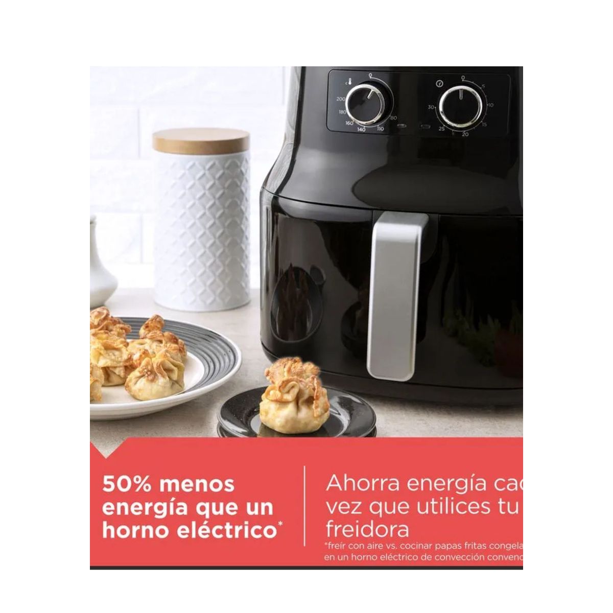 BLACK+DECKER - Freidora de Aire Black+Decker 45L Negra