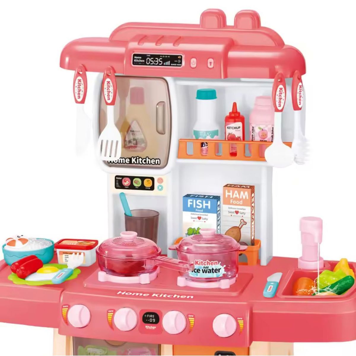 GENERICO - Cocina Didáctica Para Niñas Con Accesorios