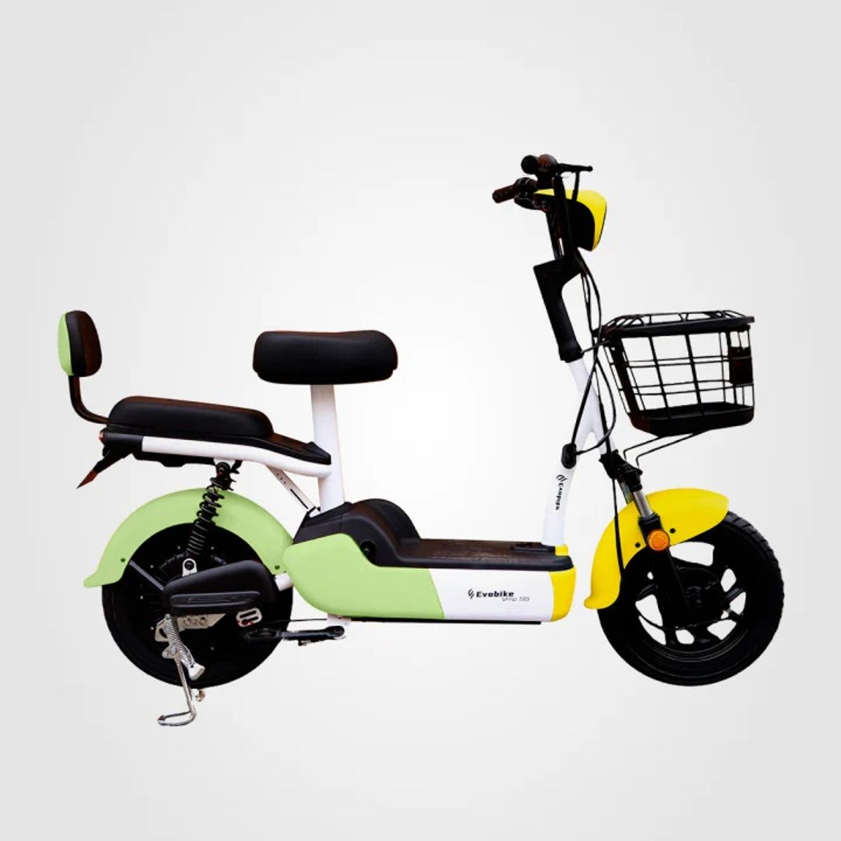 EVOBIKE - Bicicleta Eléctrica EVOBIKE VMP-S5 35kmh color AMARILLO VERDE 350W