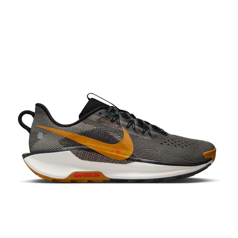 NIKE - Tenis Nike Reactx Pegasus Trail 5 Hombre-Gris Oscuro