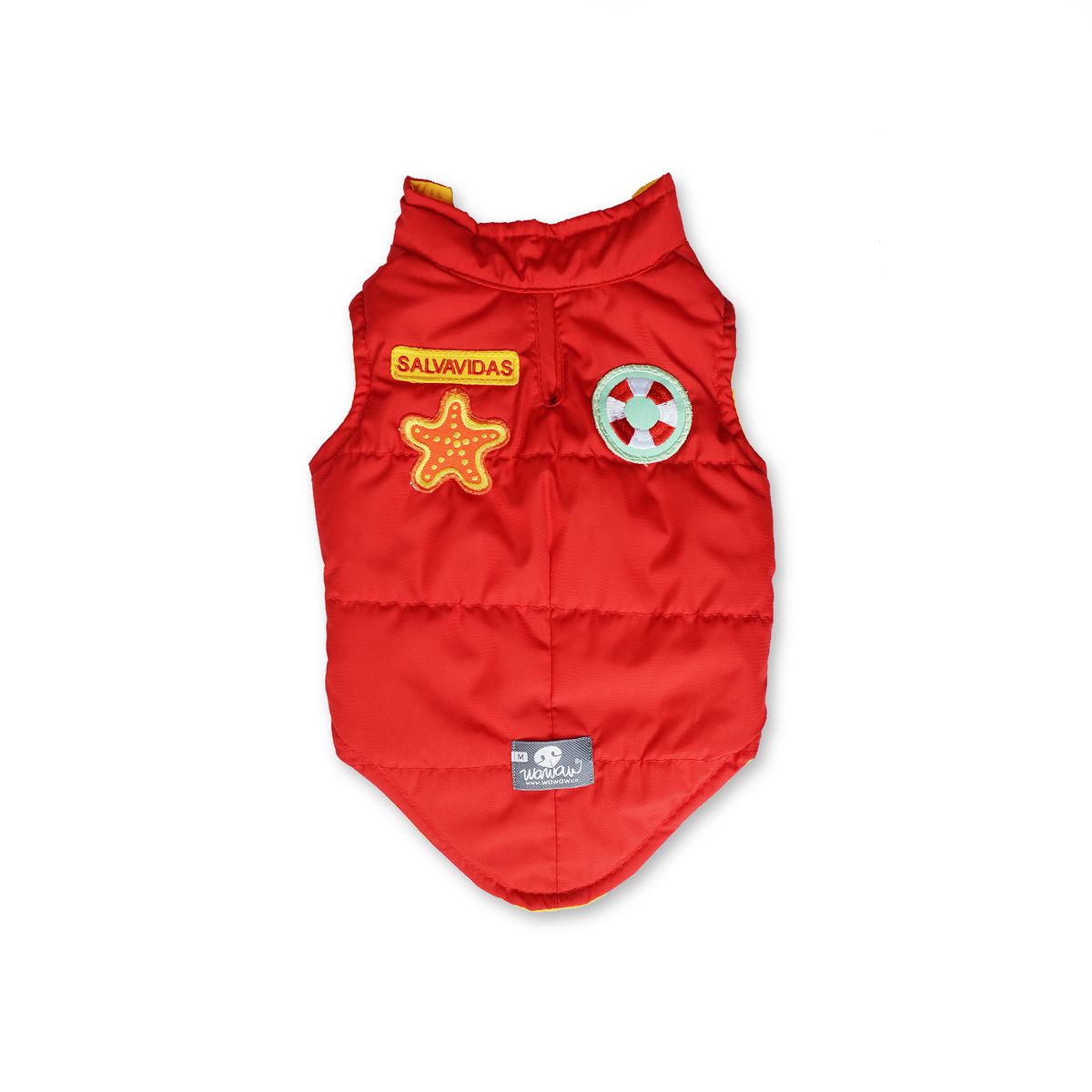 WAWAW - Chaleco 3XL salvavidas rojo