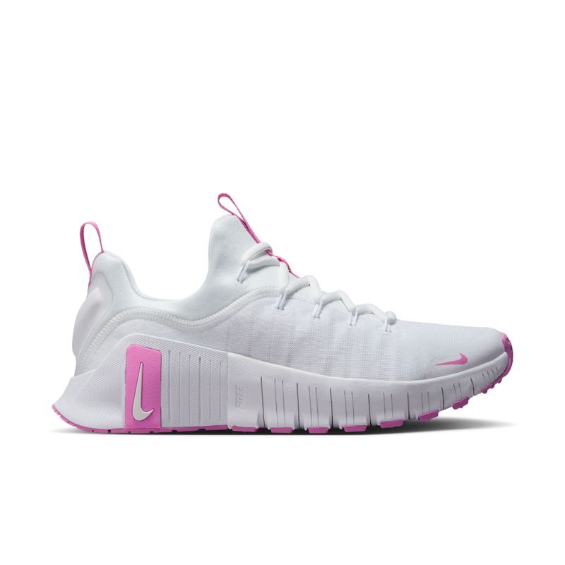 NIKE - Tenis Nike Free Metcon 6 Mujer-BlancoFucsia