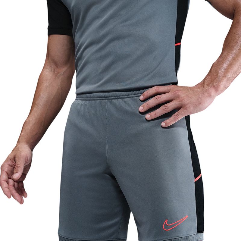 NIKE - Pantaloneta Nike Df Acd25 Short K Br Hombre-Gris