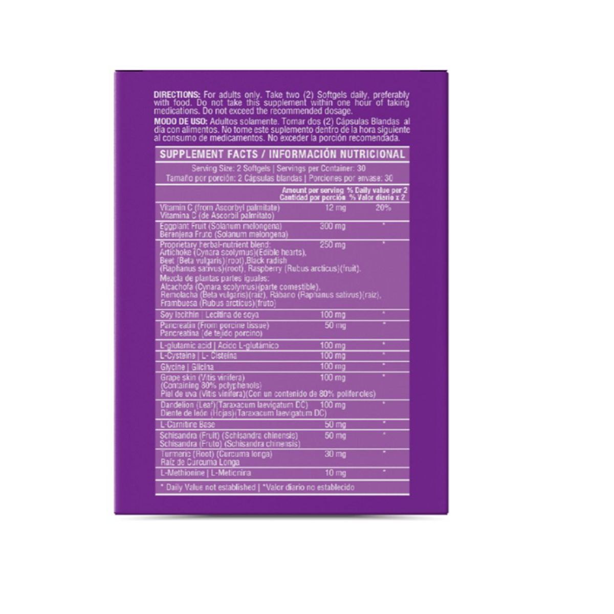 HEALTHY AMERICA - SUPLEMENTO CON VITAMINAS Y MINERALES X 60 UNIDADES/ SYLBIN