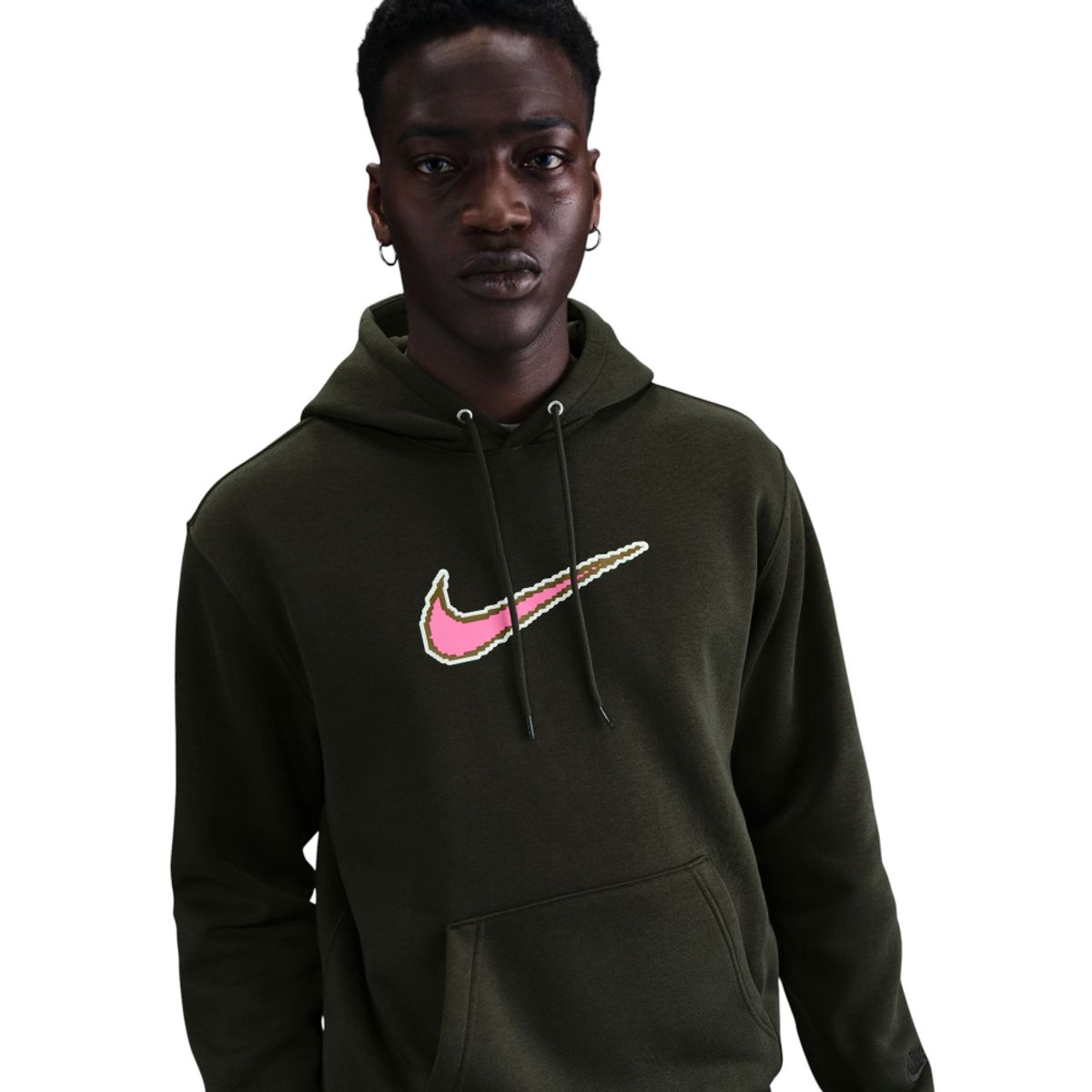 NIKE - Hoodie Nike Club Bb Hdy Neo Varsity Hombre-Verde