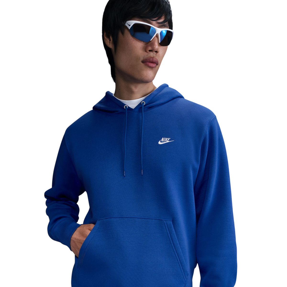 NIKE - Hoodie Nike Club Bb Po Hoodie Hombre-Azul