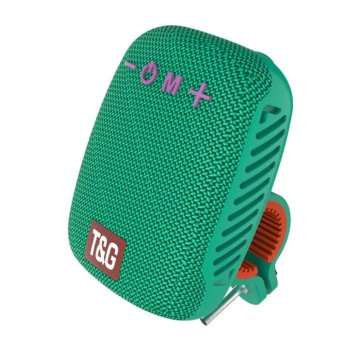 GENERICO - Altavoz Parlante Bluetooth Portátil Con Soporte Para Bicicleta Verde