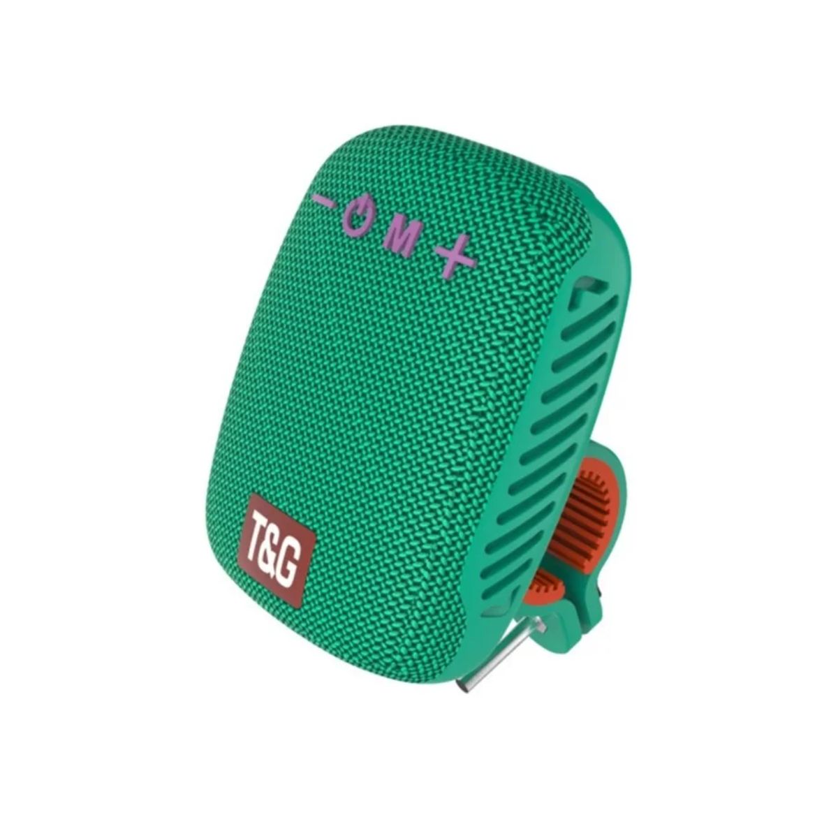 GENERICO - Altavoz Parlante Bluetooth Portátil Con Soporte Para Bicicleta Verde