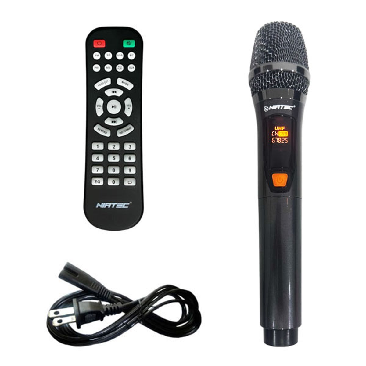 NIA - Cabina Sonido 8 Pulgadas Con Hdmi Microfono Control Fm