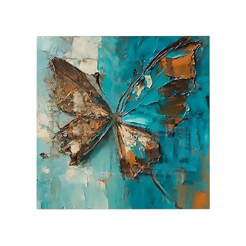 HOMUS - Cuadro Mariposa Grande 70 X70 X 3 Cms