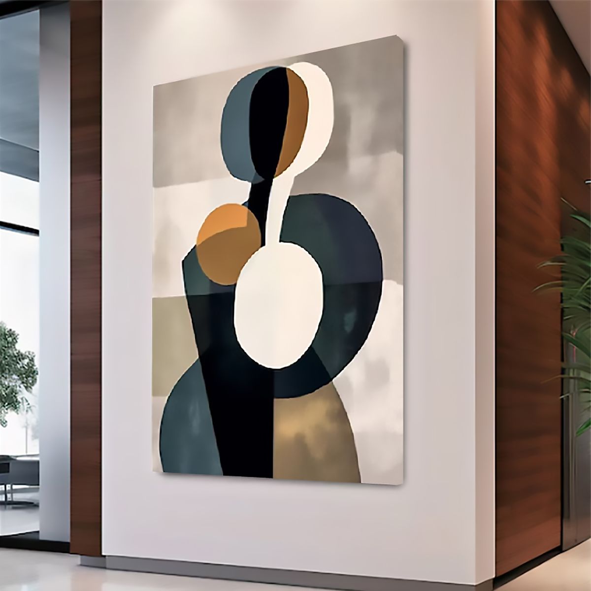 HOMUS - Cuadro Human Grande 70 X 100 X 3 Cms