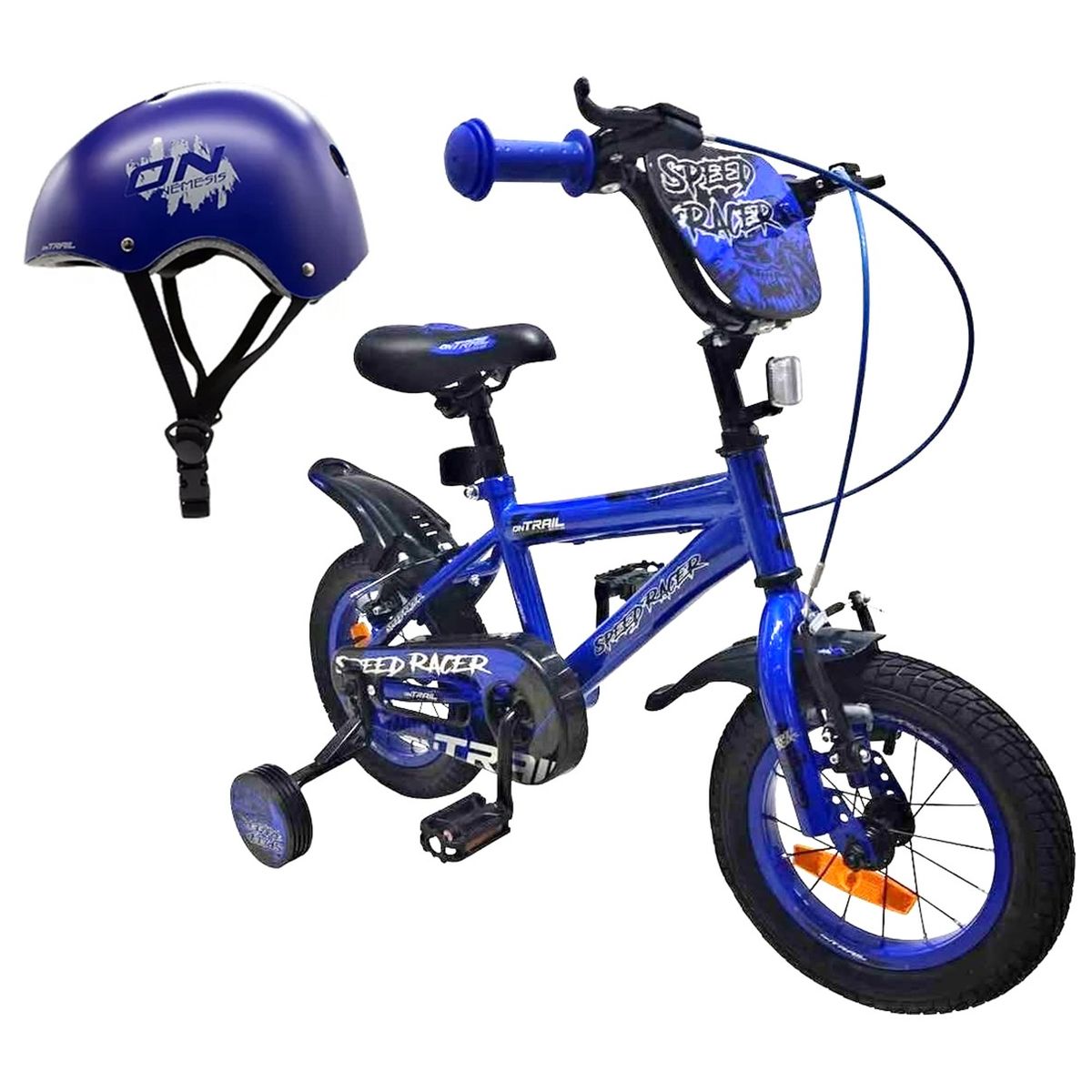 ONTRAIL - Bicicleta + casco Niño Niña ONTRAIL Rin 12 Accesorios