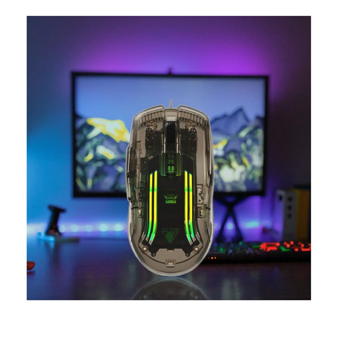 GENERICO - Mouse Raton Inalambrico 2.4 Bt Recargable Tipo C Jedel Wd140