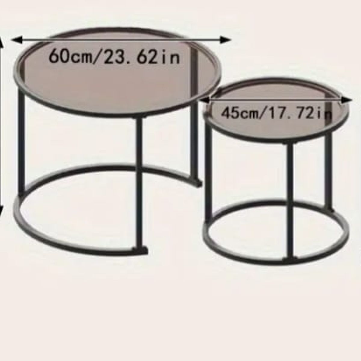 GENERICO - Mesas De Centro 2 En 1 Styl