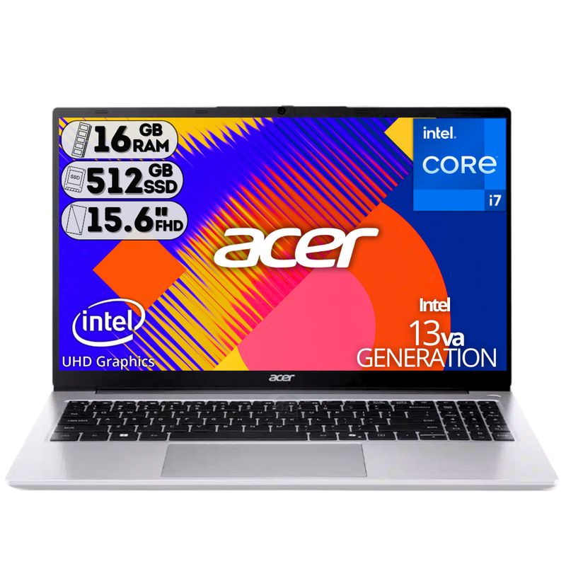 ACER - PORTATIL ACER AL15 INTEL CORE I7 13620H 16GB RAM 512GB SSD 156 FHD